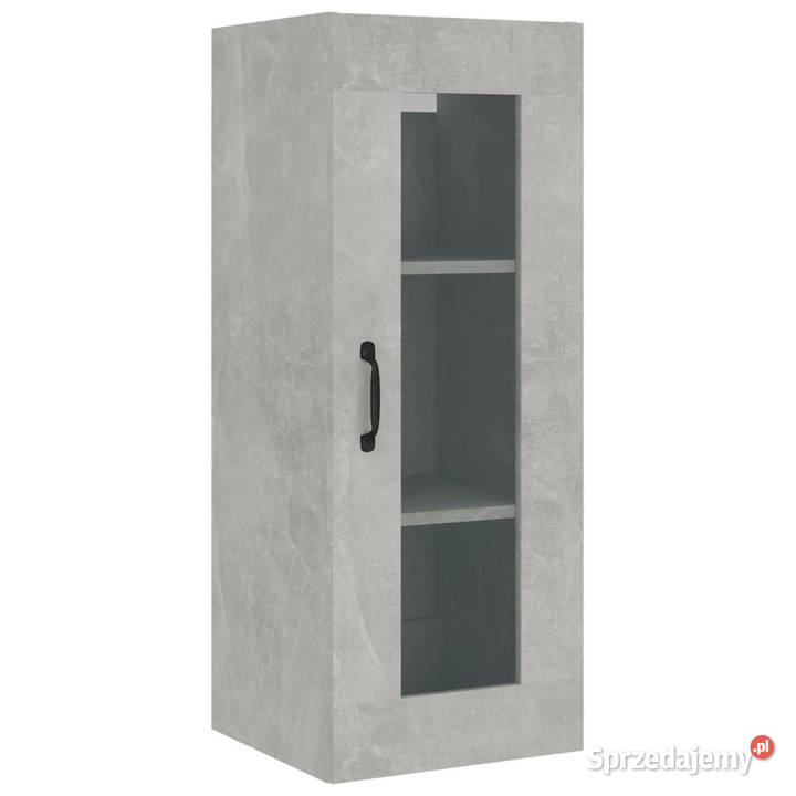 Szafka wisząca szarość betonu 345x34x90 WM812460 mazowieckie Warszawa