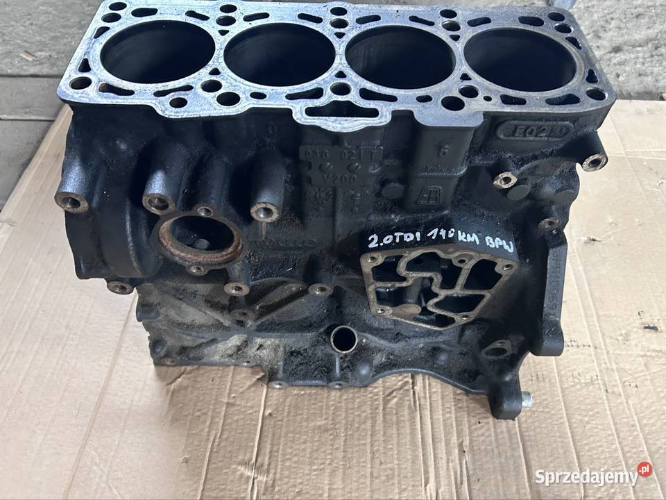 Blok silnika Audi a4 b7 20tdi BPW 03g021t Chojnice