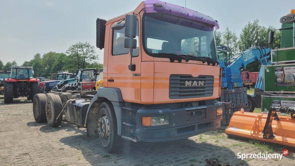 MAN 26414 sprawny na części rama koła podkarpackie Zaklików
