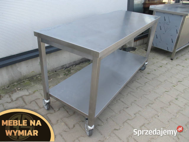 Gastronomiczny Stół Centralny Z Półką na kołach Ostrów Wielkopolski