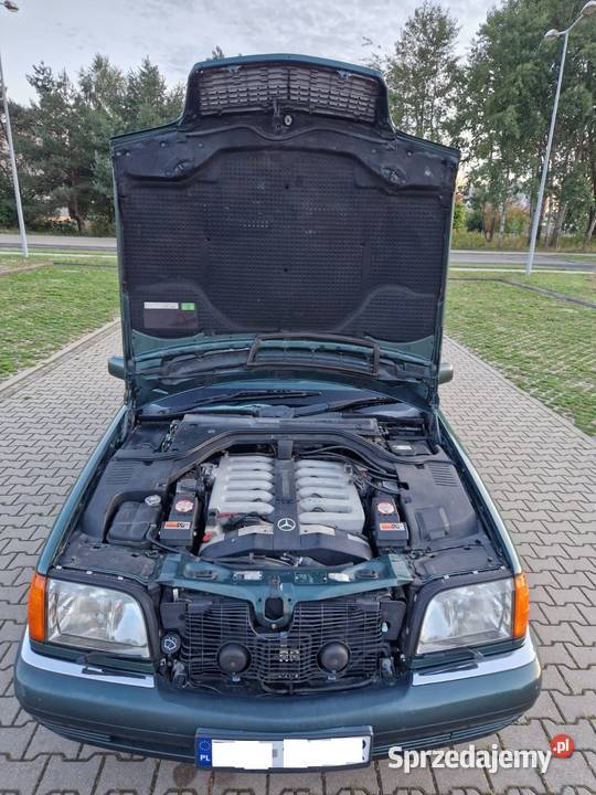 Mercedes w140 SE600 v12 408koni 1991r Garażowany Poznań
