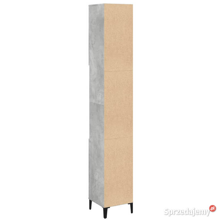 Szafka łazienkowa szarość betonu 30x30x190 Warszawa