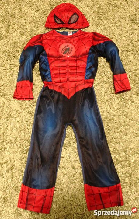 Strój Spiderman 98104 przebranie karnawałowe Warszawa sprzedam