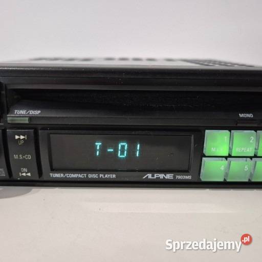 Unikatowe Legenndarne radio cd ALPINE 7903ms osobowe zachodniopomorskie