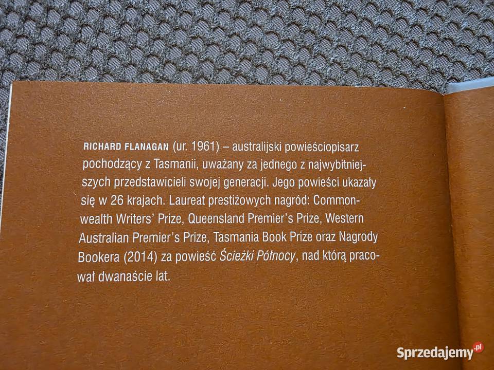 Richard Flanagan Pragnienie Kraków