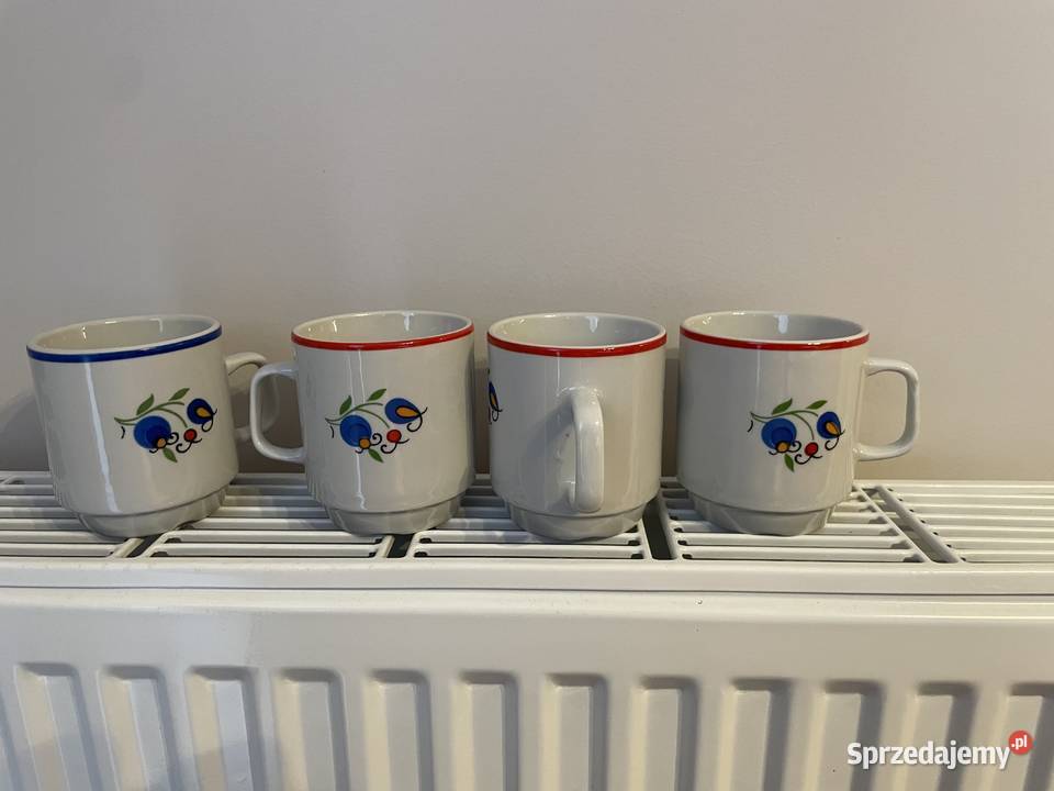 Lubiana wzór kaszubski mały kubek pomorskie Pruszcz Gdański