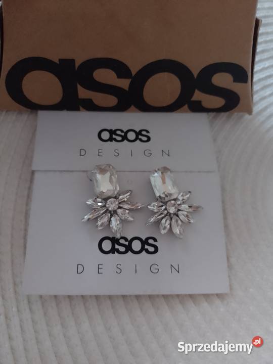 ASOS Bogato zdobione kolczyki z Londynu NOWE Kraków
