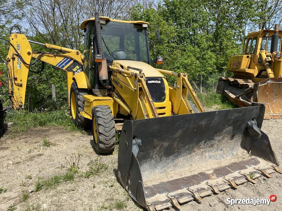 Koparkoładowarka Komatsu WB 93R5 2006r Gotkowice