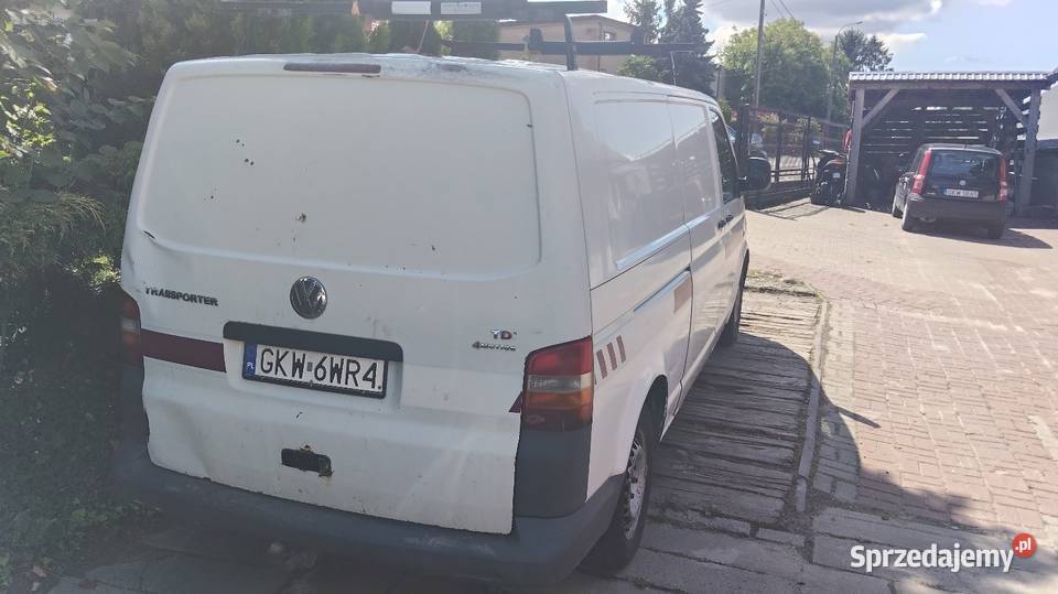 VW T5 4motion 2007r 750kg Kwidzyn