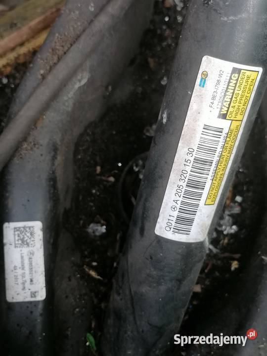 Zawieszenie tył W205 C klasa 2017r Dyfer 307 Szczecin