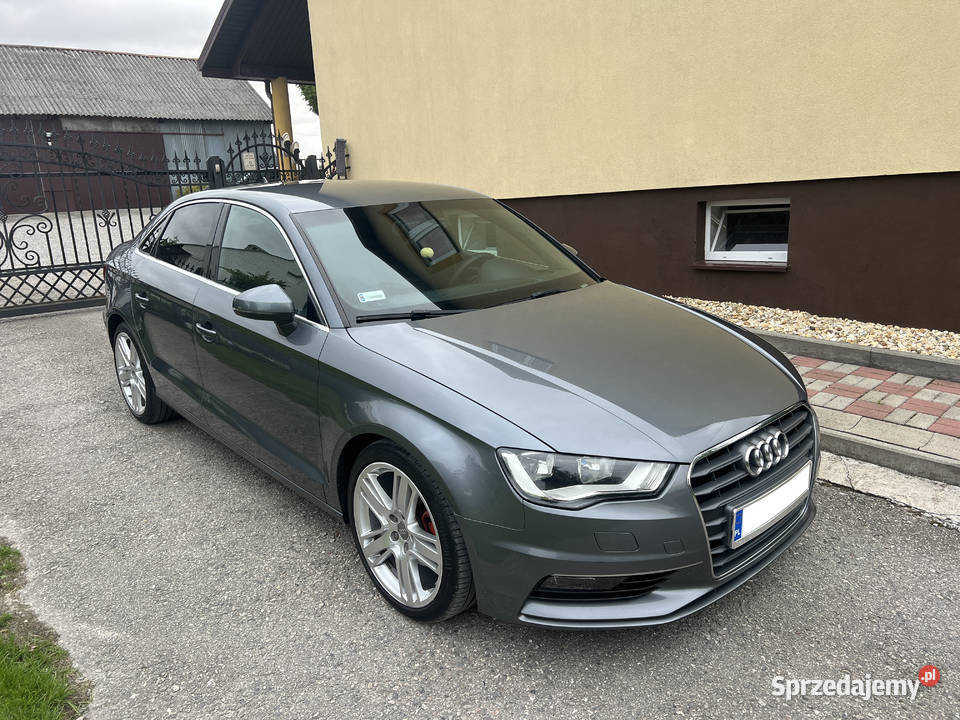 Audi A3 8V Limousine 16 TDI 110 2014r Sedan Alu Rok produkcji 2014 Nowa Słupia
