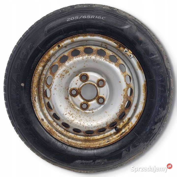 KOŁO ZAPASOWE VW Transporter T5 T6 Zapas felga Średnica 16" Samochodowe