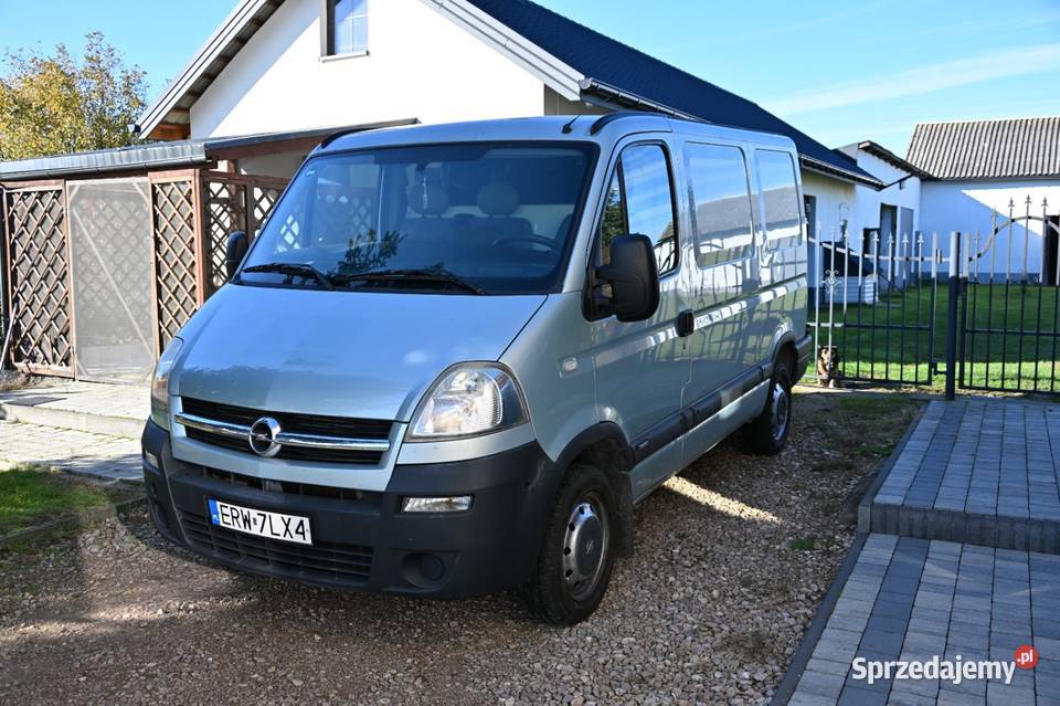Opel Movano 2008 Super stanZero rdzy Kazimierzów