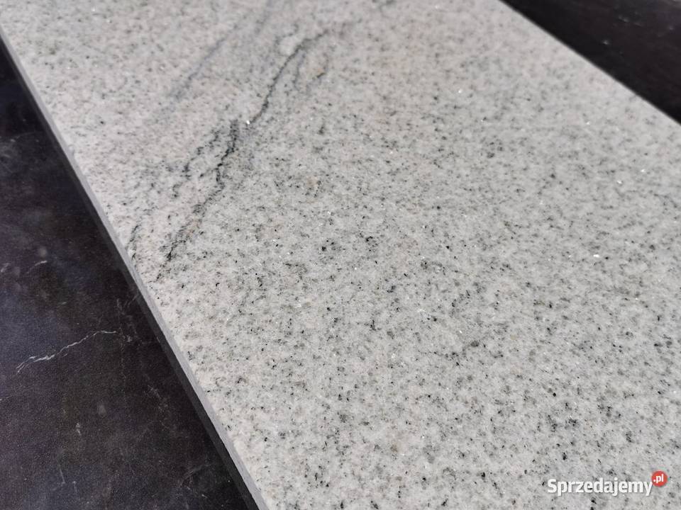 Płytki Granitowe 305x61x15 IMPERIAL WHITE małopolskie Poskwitów