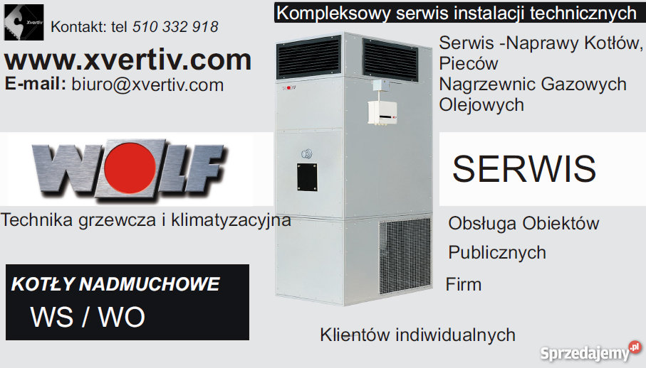 Wolf CGBCGWCGSCSZ Uszczelki orurowania Biznes i Przemysł Kraków