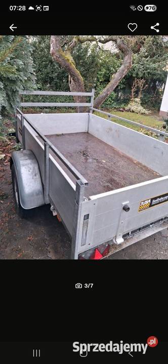 Przyczepka samochodowa 750 Sosnowica