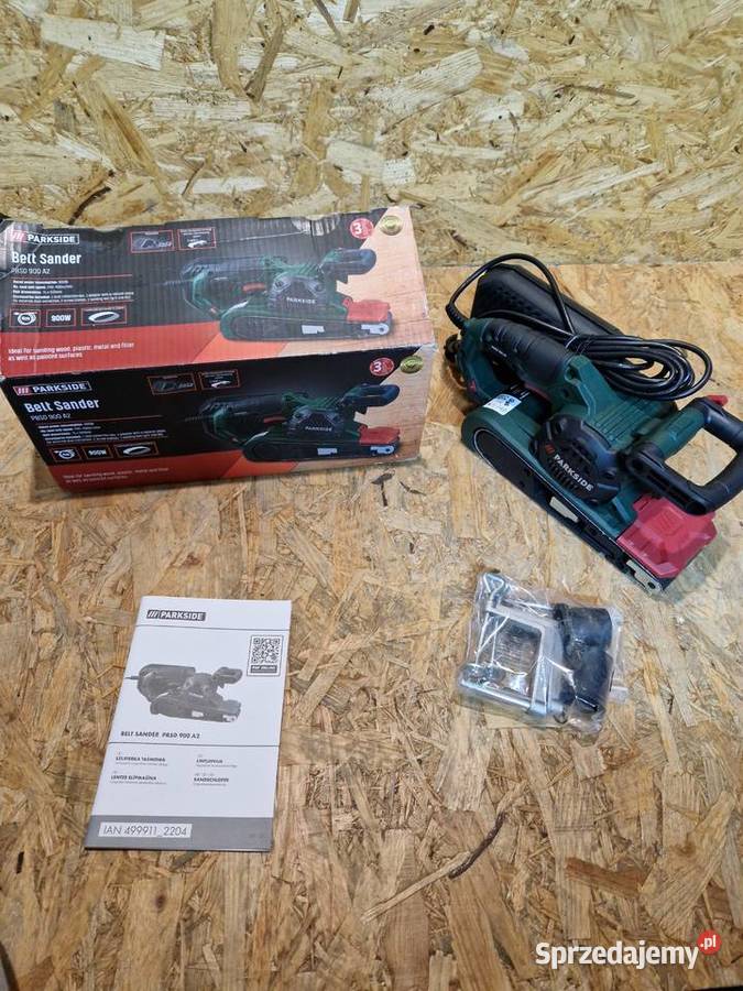 Szlifierka taśmowa sieciowe Parkside 900 wat Głogowa