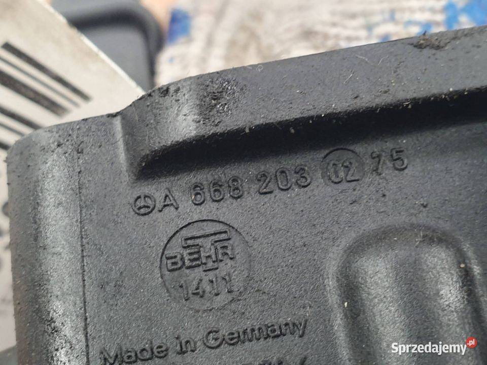 OBUDOWA TERMOSTATU MERCEDES A KLASA W168 Lipno