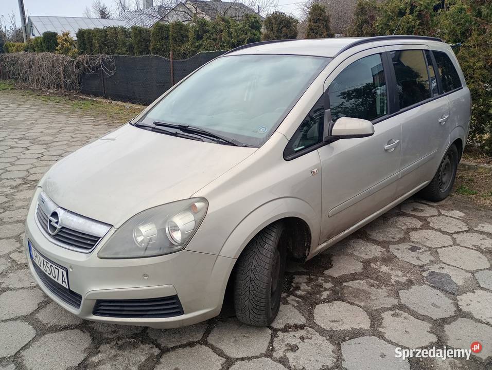 Opel Zafira b 18 LPG 7 osób lubelskie Parczew