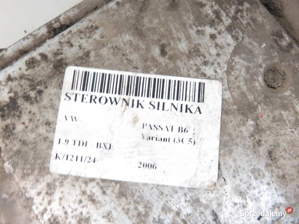 STEROWNIK VW PASSAT B6 19 TDI 03G906021LR