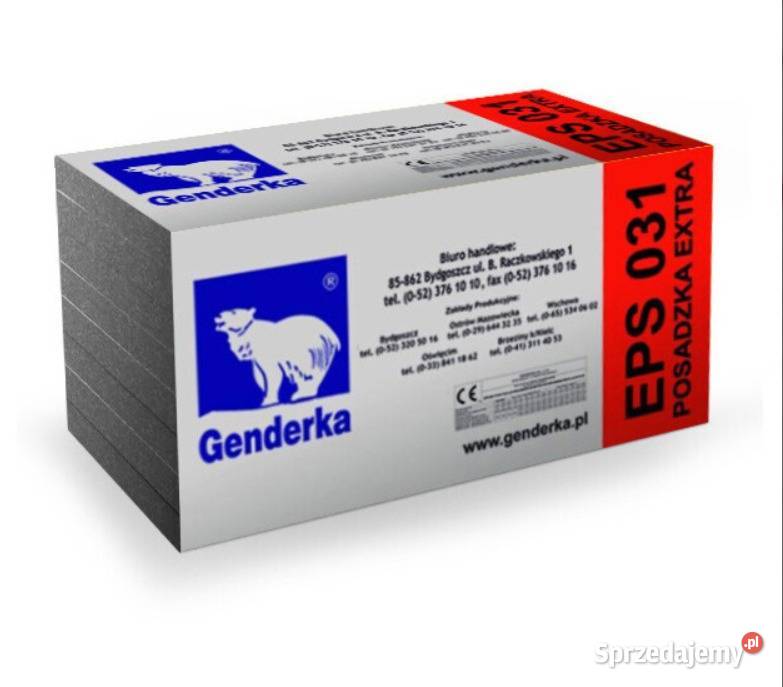 Styropian grafitowy Genderka EPS 80031 Posadzka