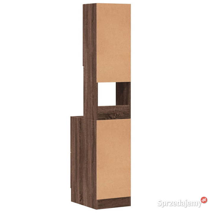 Szafka kuchenna brązowy dąb 35x50x180 WM840764 Warszawa