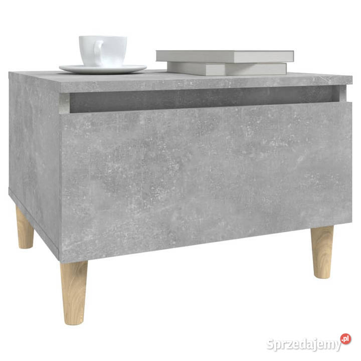 Stolik boczny szarość betonu 50x46x35 WM819508