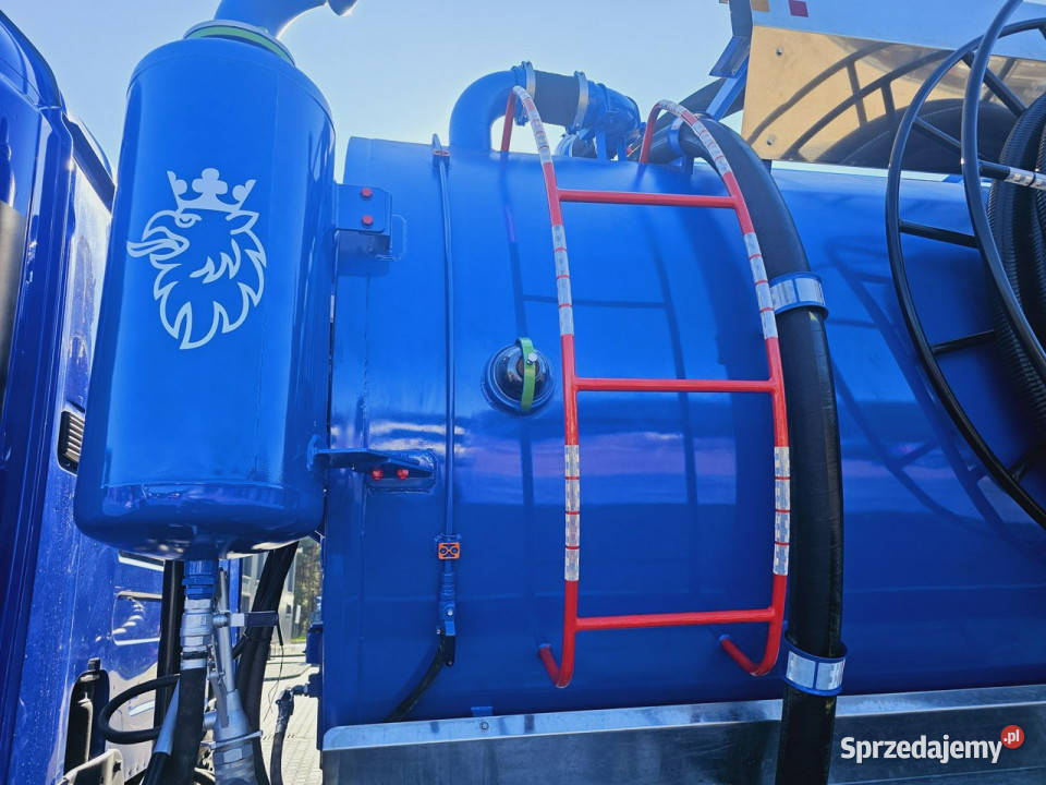 Scania WUKO ROLBA DO CZYSZCZENIA KANAŁÓW KOMBI