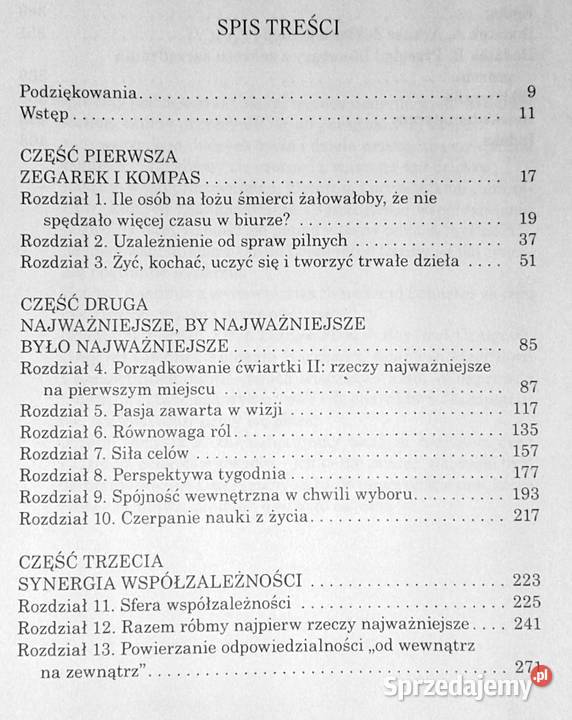 Najpierw rzeczy najważniejsze Stephen R Covey lubelskie Chełm