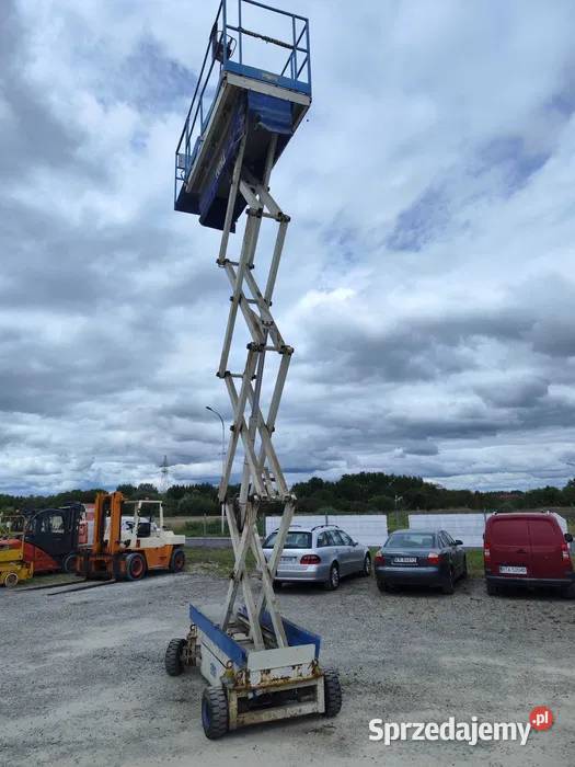 Zwyżka nożycowa 10 metrów wysokości roboczej świętokrzyskie Sandomierz