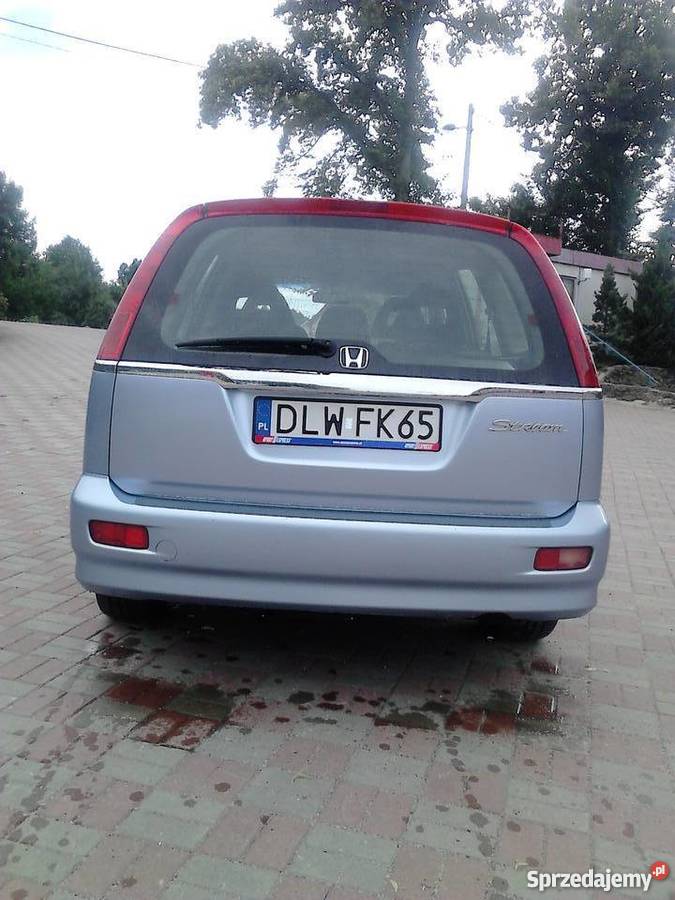 HONDA STREAM 17 125 7 MIEJSC OPŁATY NA ALU 17 isofix Stream Lubomierz