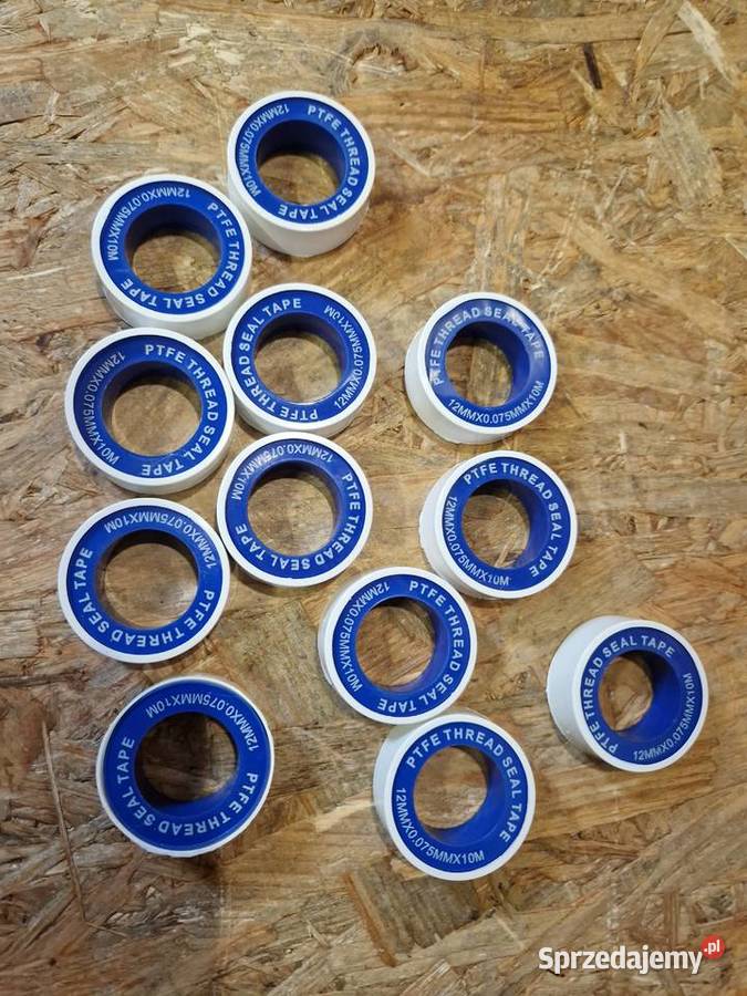 Taśma PTFE 12mmx0075mm 10m122400 Pozostałe wielkopolskie