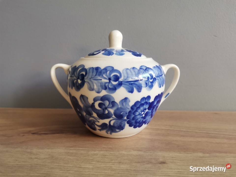 Stara cukiernica cukierniczka fajans Włocławek