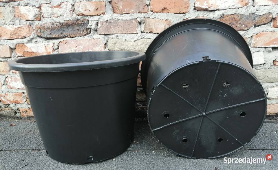 Doniczki produkcyjne 45 litrów NOWE 45L śr 48 Siewierz