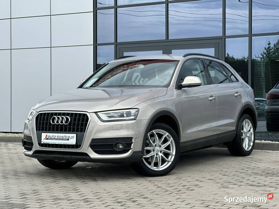 Audi Q3 Bixenon LED Grzane fotele Navi Kamera serwisowany w ASO Kąty Opolskie