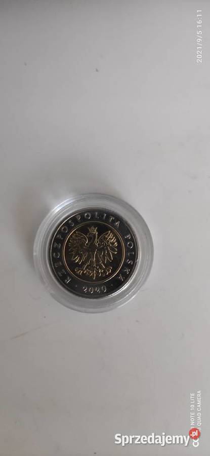 5 zl 2020 mennicza sprzedam