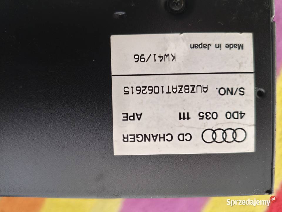 Zmieniarka audi sprzedam