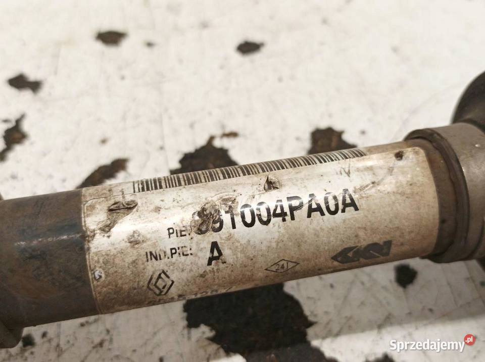 PÓŁOŚ PRAWY PRZÓD 12 TCE 130 391004PA0A Renault Rok produkcji 2015