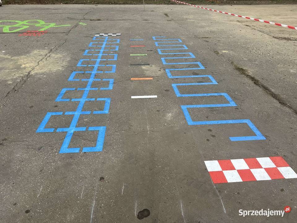 Skok w dal 03 gra podwórkowa gra chodnikowa Rypin
