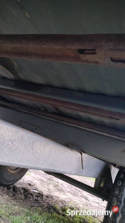 Rozrzutnik obornika jednoosiowy czarna Łuków