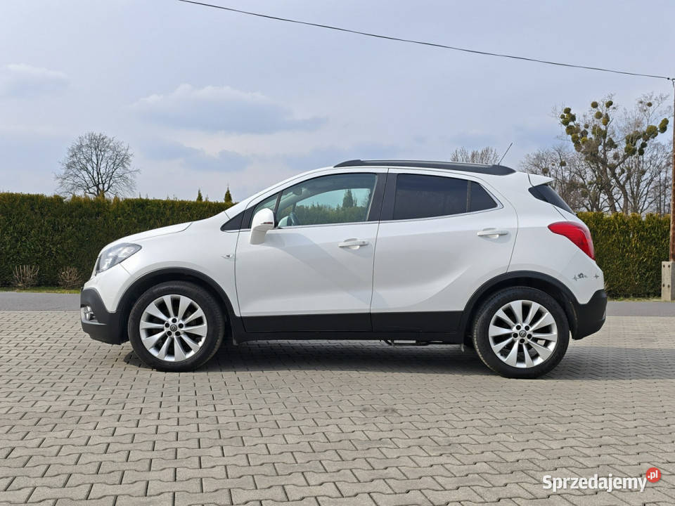 Opel Mokka 14T 140 Cosmo 4x4 AWD Hak Pakiet zima przyciemniane szyby śląskie Goczałkowice-Zdrój