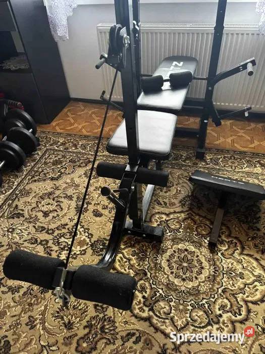 Siłownia domowa Bogaty zestaw Sprzęt do ćwiczeń Pleszew sprzedam