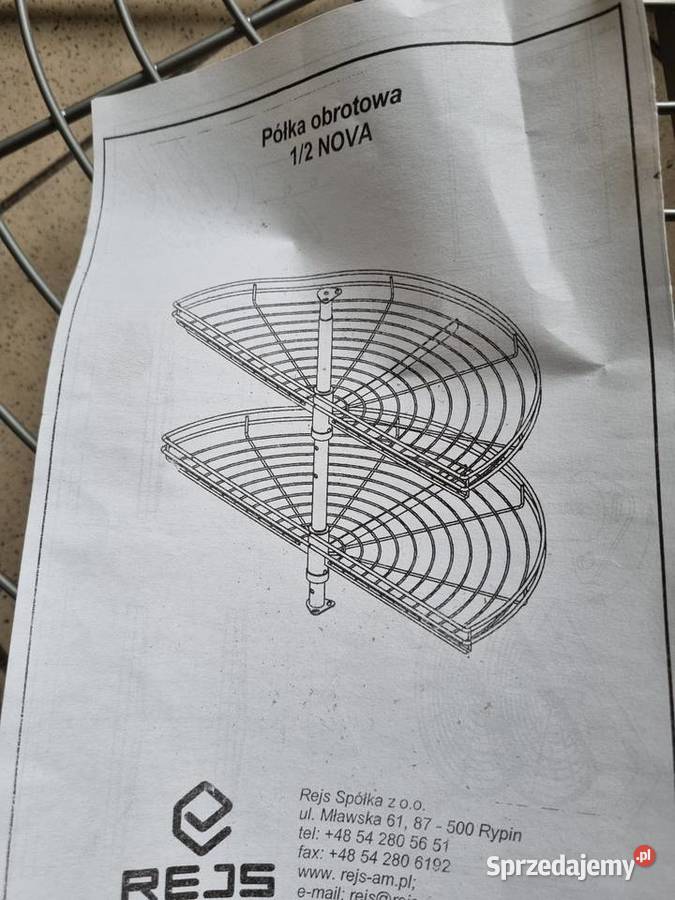 Cargo półki I kosze Rejs kujawsko-pomorskie Sępólno Krajeńskie sprzedam