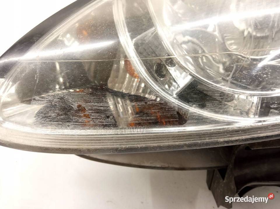 LAMPA PRZÓD LEWA LED SOCZEWKA EUROPA CLEAR CHROM Lampy przednie świętokrzyskie