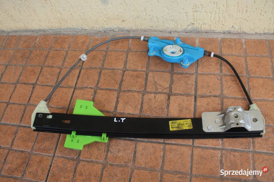 MECHANIZM PODNOŚNIK SZYBY LEWY TYŁ AUDI A4 B6 osobowe
