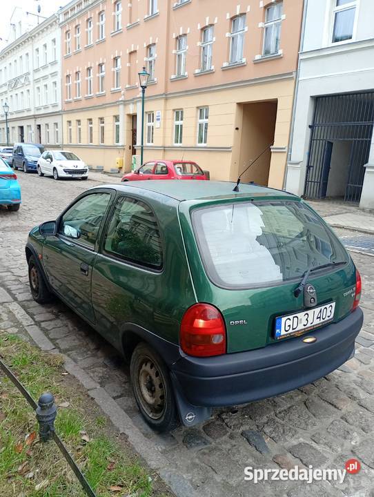 Opel Corsa B 10 12V 1998r 177000km pomorskie Gdańsk