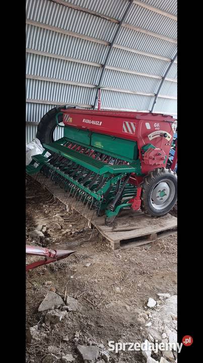 Zestaw uprawowo siewny rolmako agromasz Agromasz Wilamów