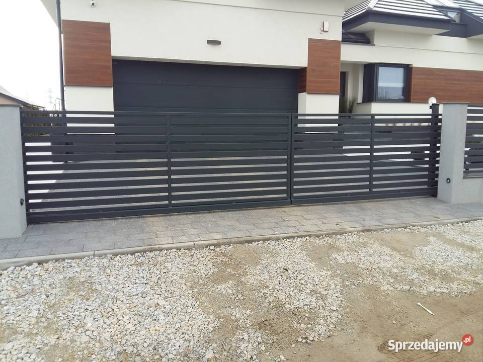 Brama przesuwna 500x150 MASTER 83 ogrodzenia Bramy Konin