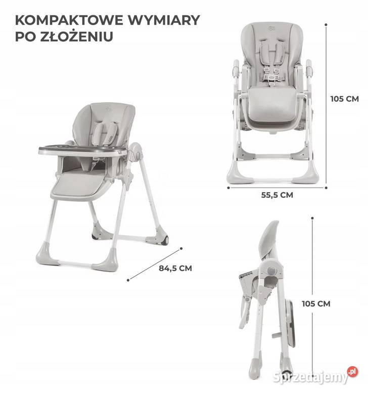 Krzesełko do karmienia Kinderkraft Brzóza Królewska sprzedam