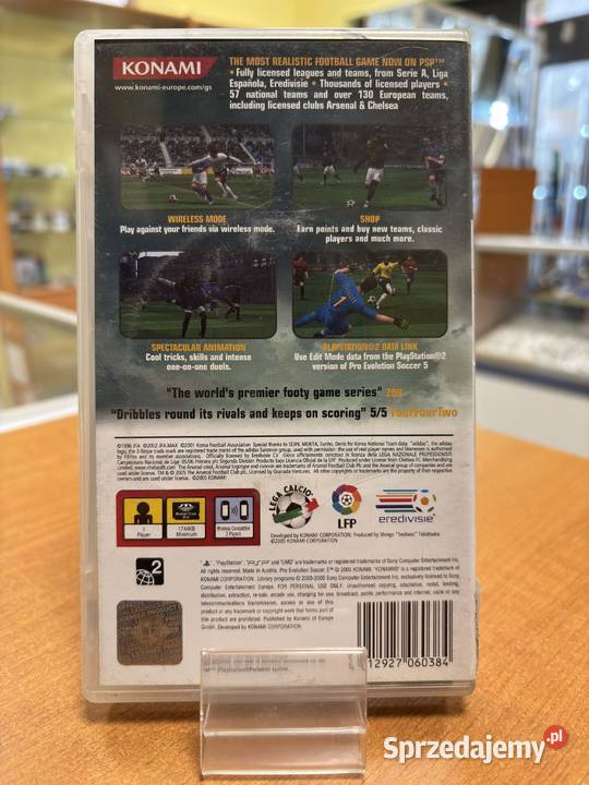 Pro Evolution Soccer 5 PES 5 Sony PSP Kompletny